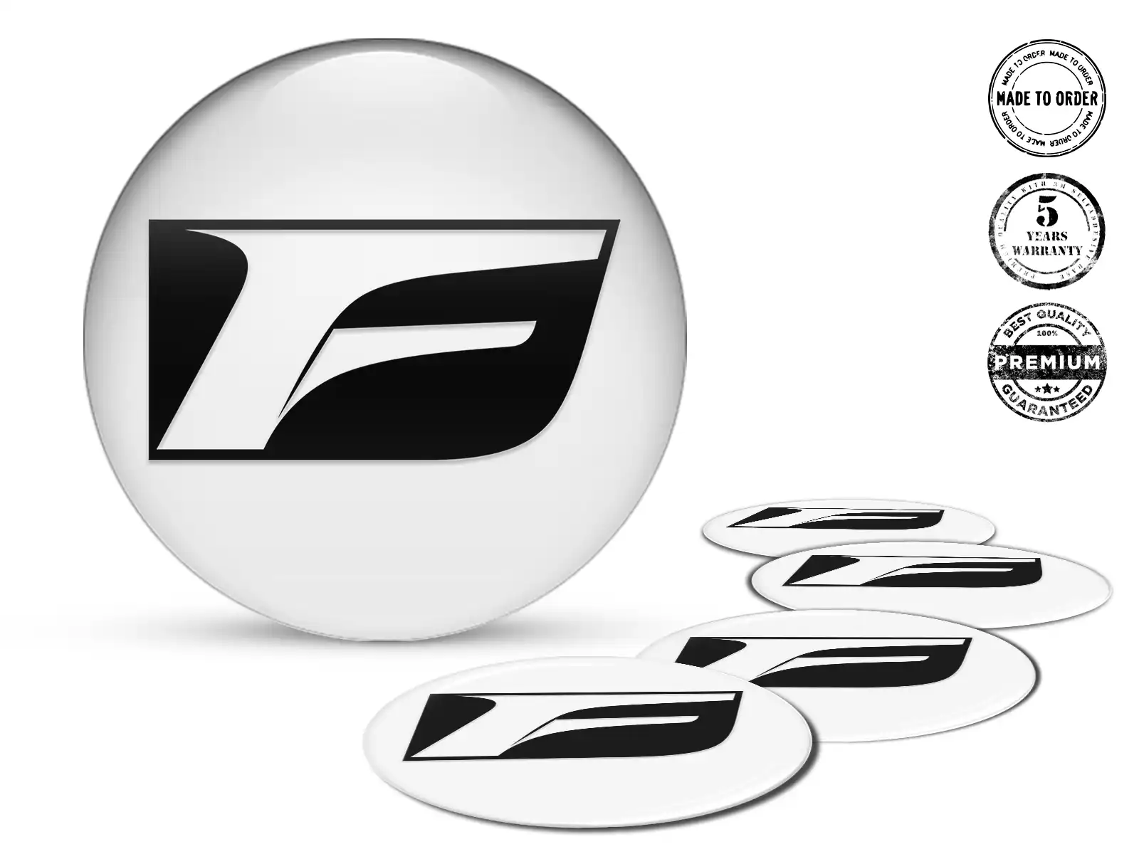 Lexus Emblema de Rueda Edición Pegatinas de Cúpula Premium
